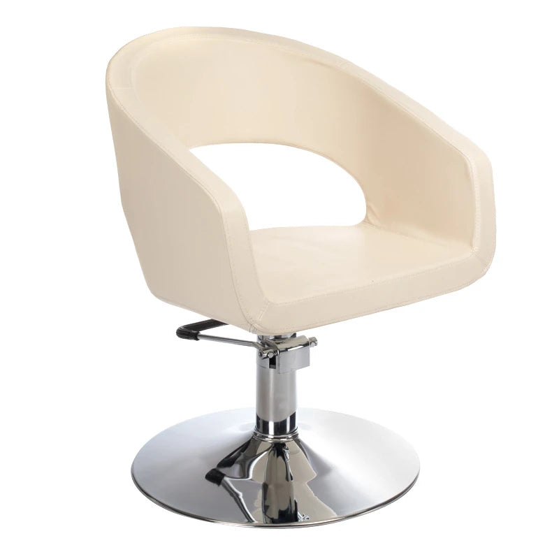 Hairdressing chair Paolo BH-8821, cream