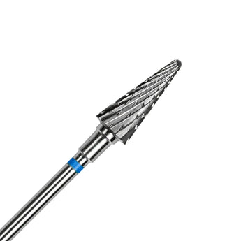 Carbide nail drill bit cone blue EXPERT head diameter 6 mm / working part 14 mm