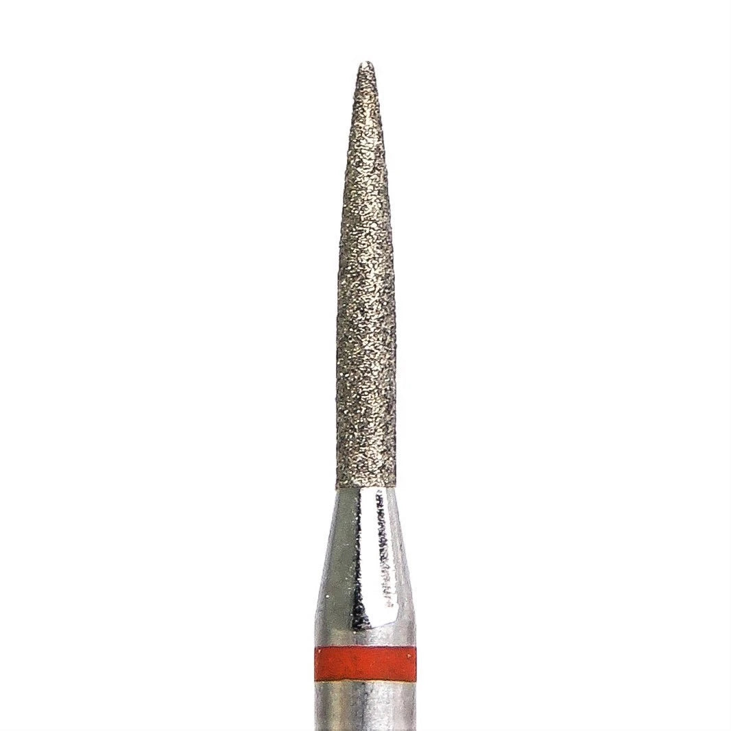 Diamond drill bit "needle" red 014
