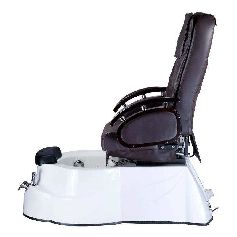 Pedicure Chair with massage BR-3820D, brown