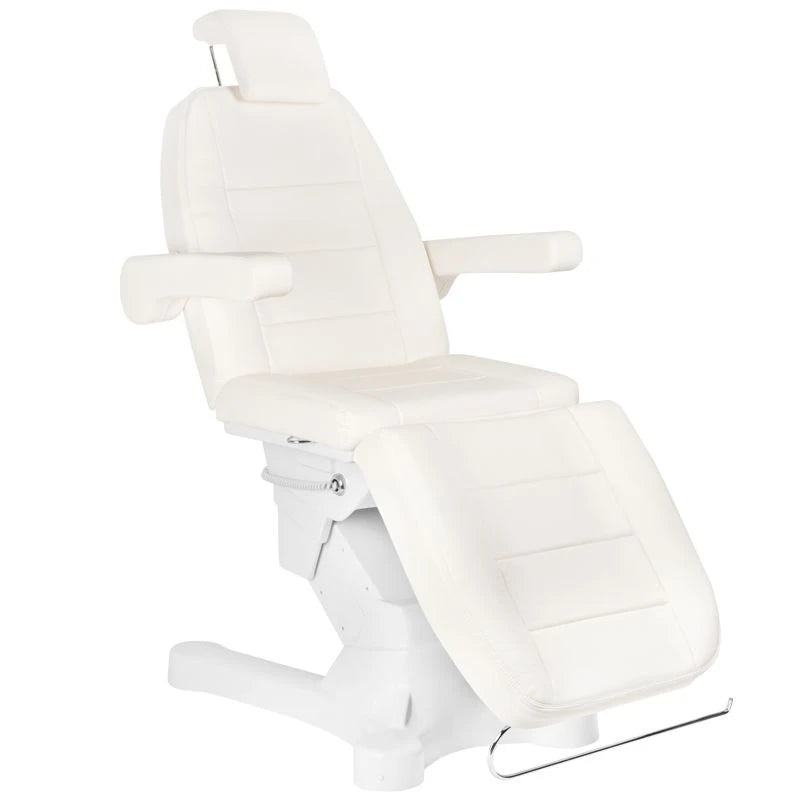 Beauty bed-couche 207A, 4 motors, white / ivory
