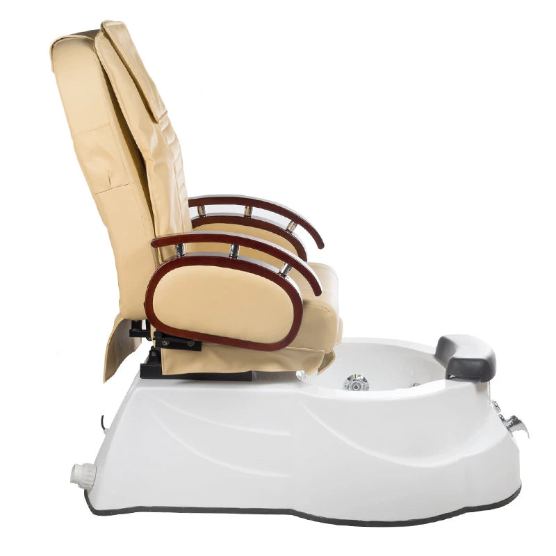Pedicure Chair with massage BR-3820D, beige