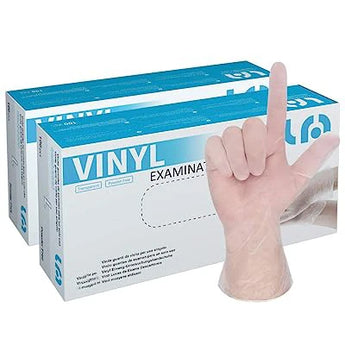 Lyncmed Powder-free vinyl gloves XL, 100 pcs.