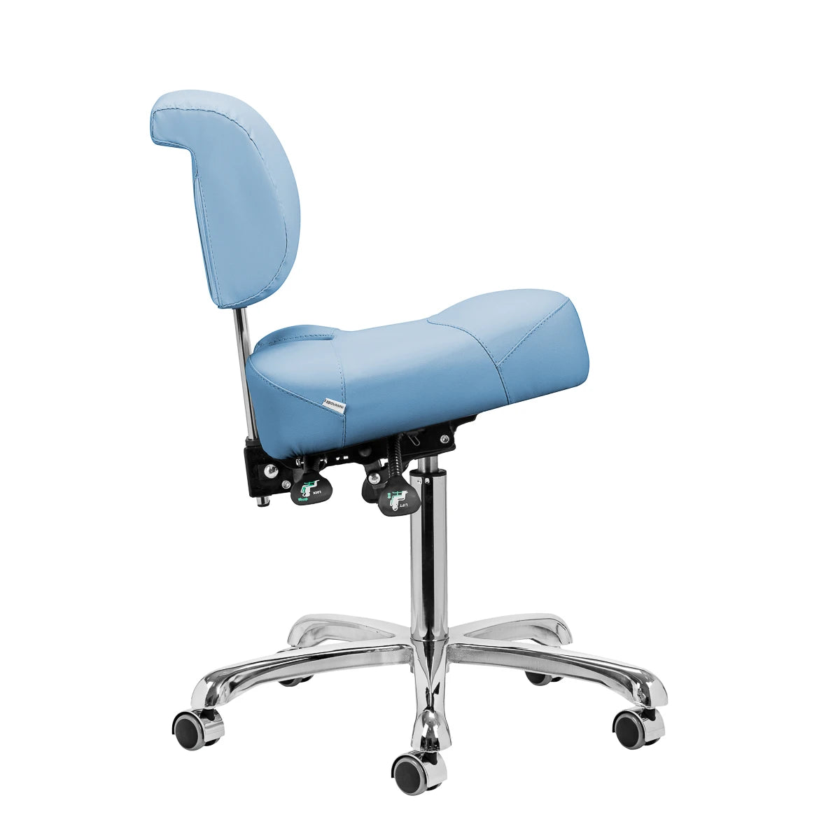 Giovanni podiatry stool 1005l Blue