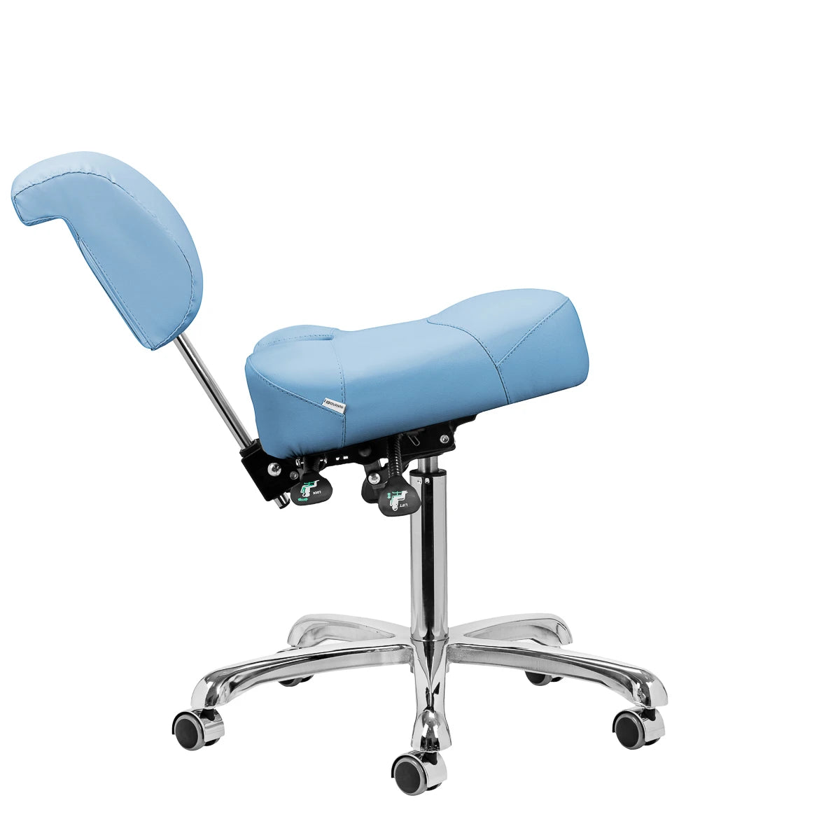 Giovanni podiatry stool 1005l Blue
