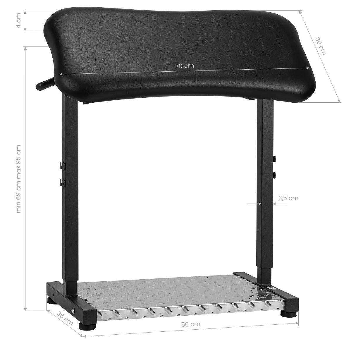 Pro Ink 721 Tattoo Armrest Black