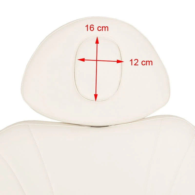 Beauty bed-couche 872, 4 motors, white