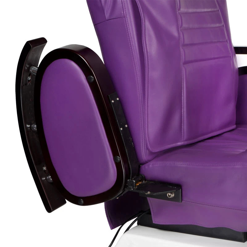 Pedicure Chair with massage BR-3820D, purple