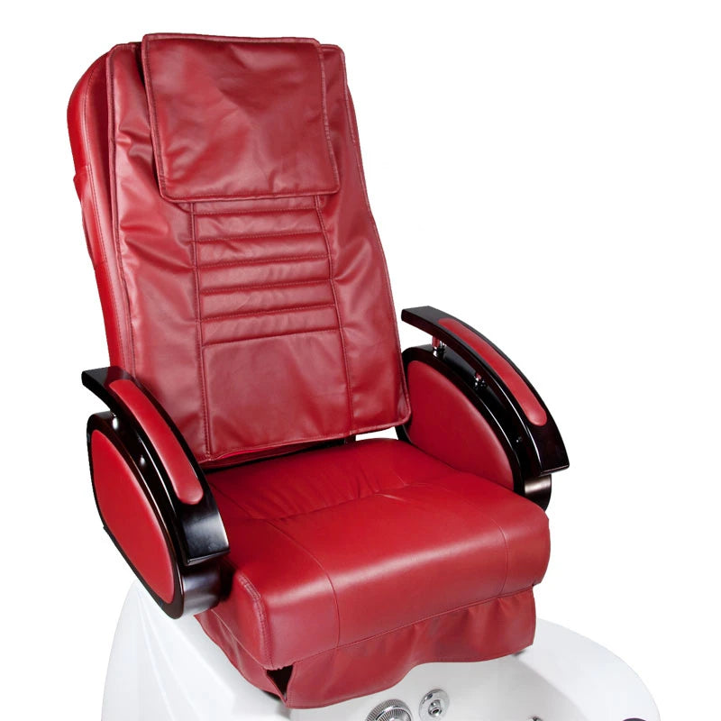 Pedicure Chair with massage, BR-3820D, burgundy