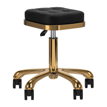 COSMETIC STOOL M-1645 BLACK GOLD
