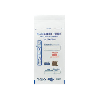 ProSteril Sterilization pouch (kraft bags) 75x150 white 100 pcs.