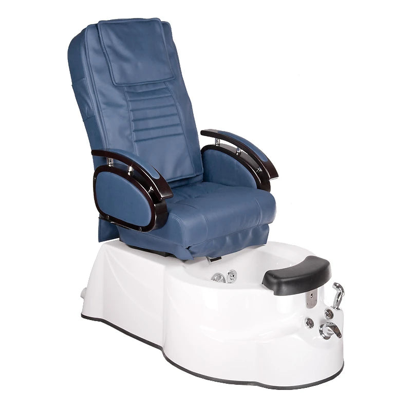 Pedicure Chair with massage BR-3820D, blue