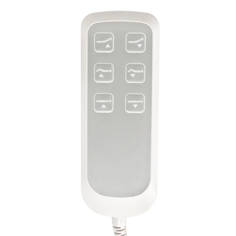 Beauty bed-couche LUX 870b, 3 motors, white