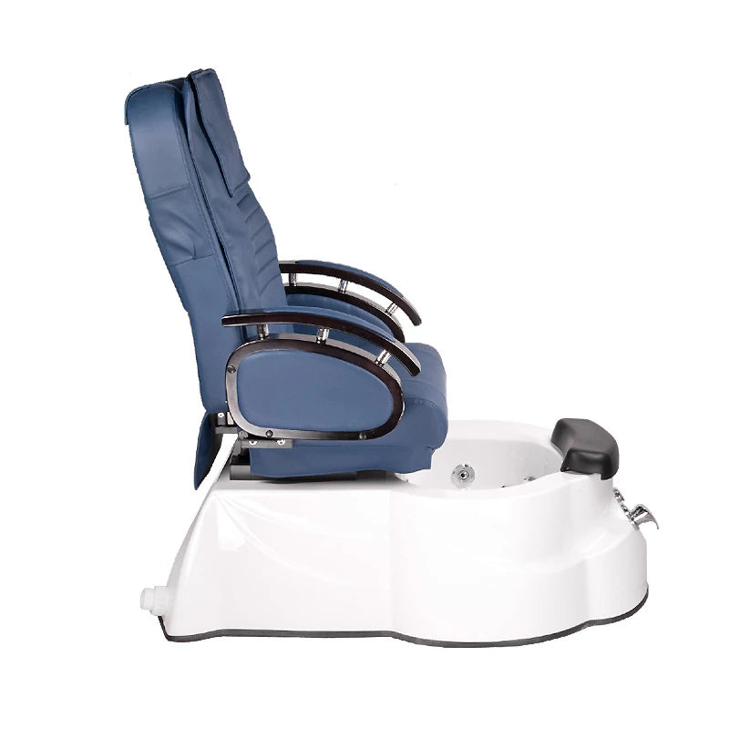 Pedicure Chair with massage BR-3820D, blue