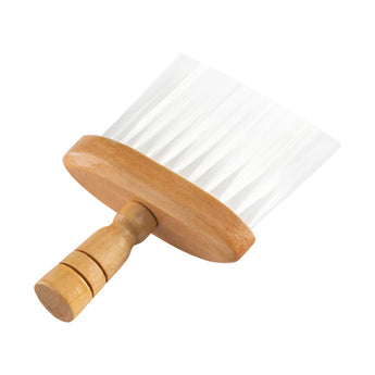 Hairdressing brush Puck neck white hair