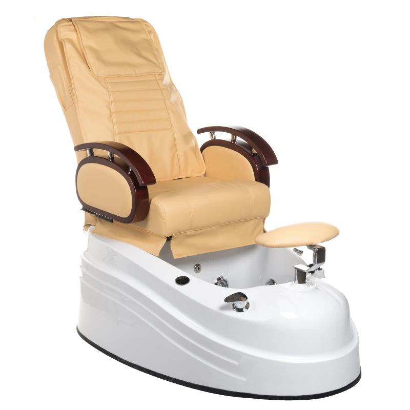 Pedicure Chair with massage, BR-2307, beige