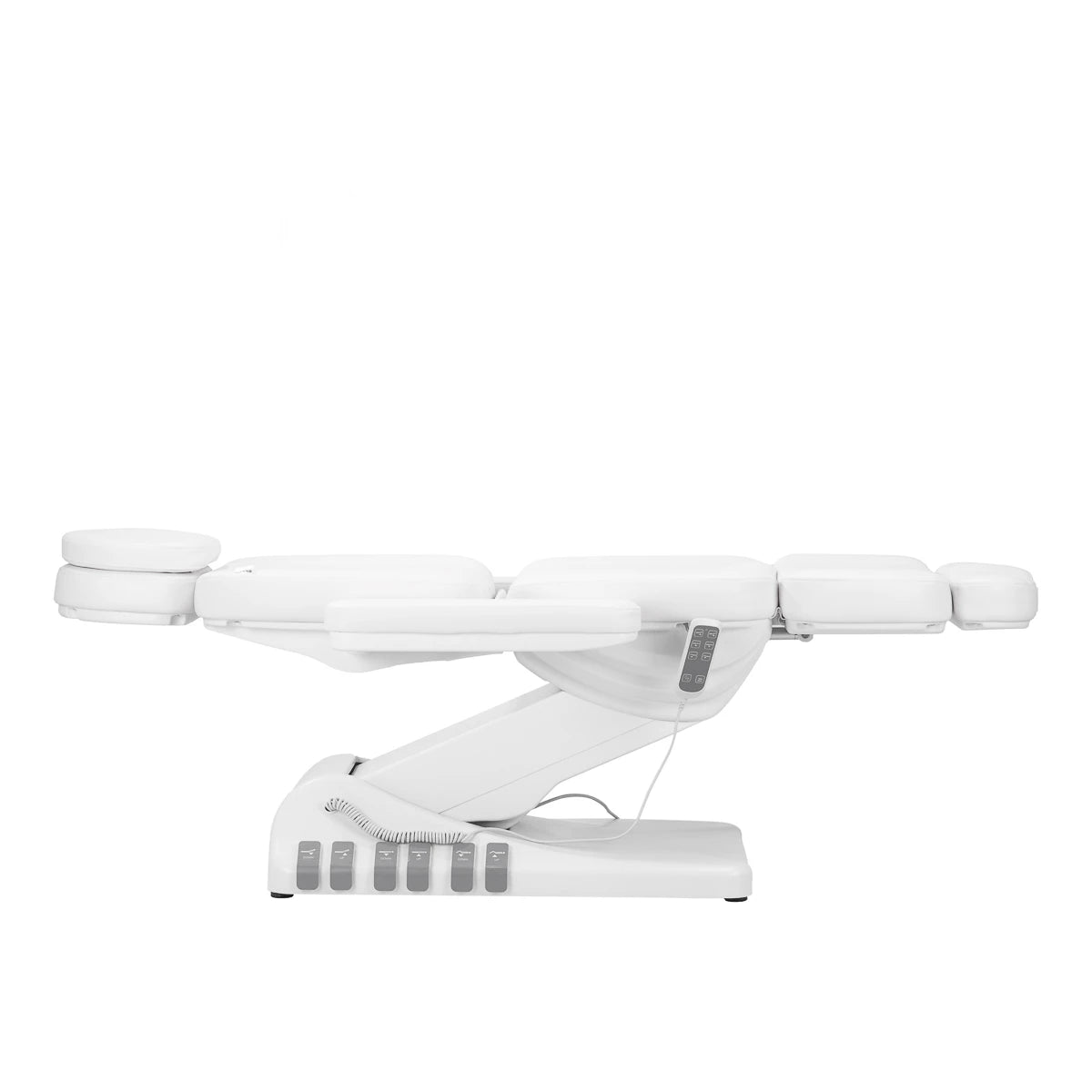 Beauty bed-couche SILLON LUXury with foot control, 3 motors, white