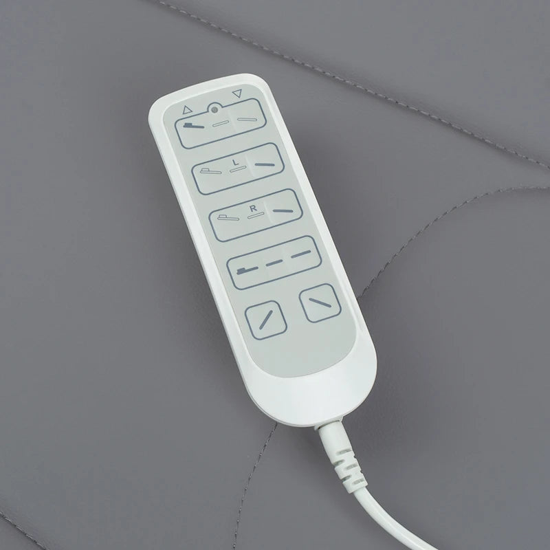 Beauty bed-couche 6672C, 3 motors, gray