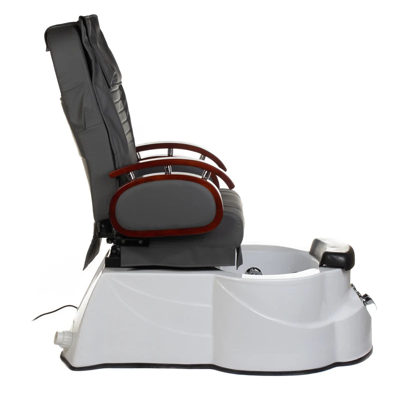 Pedicure Chair with massage BR-3820D, gray
