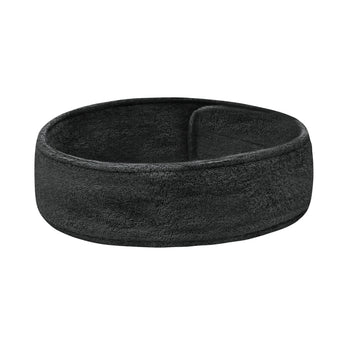 Terry cloth headband, graphite