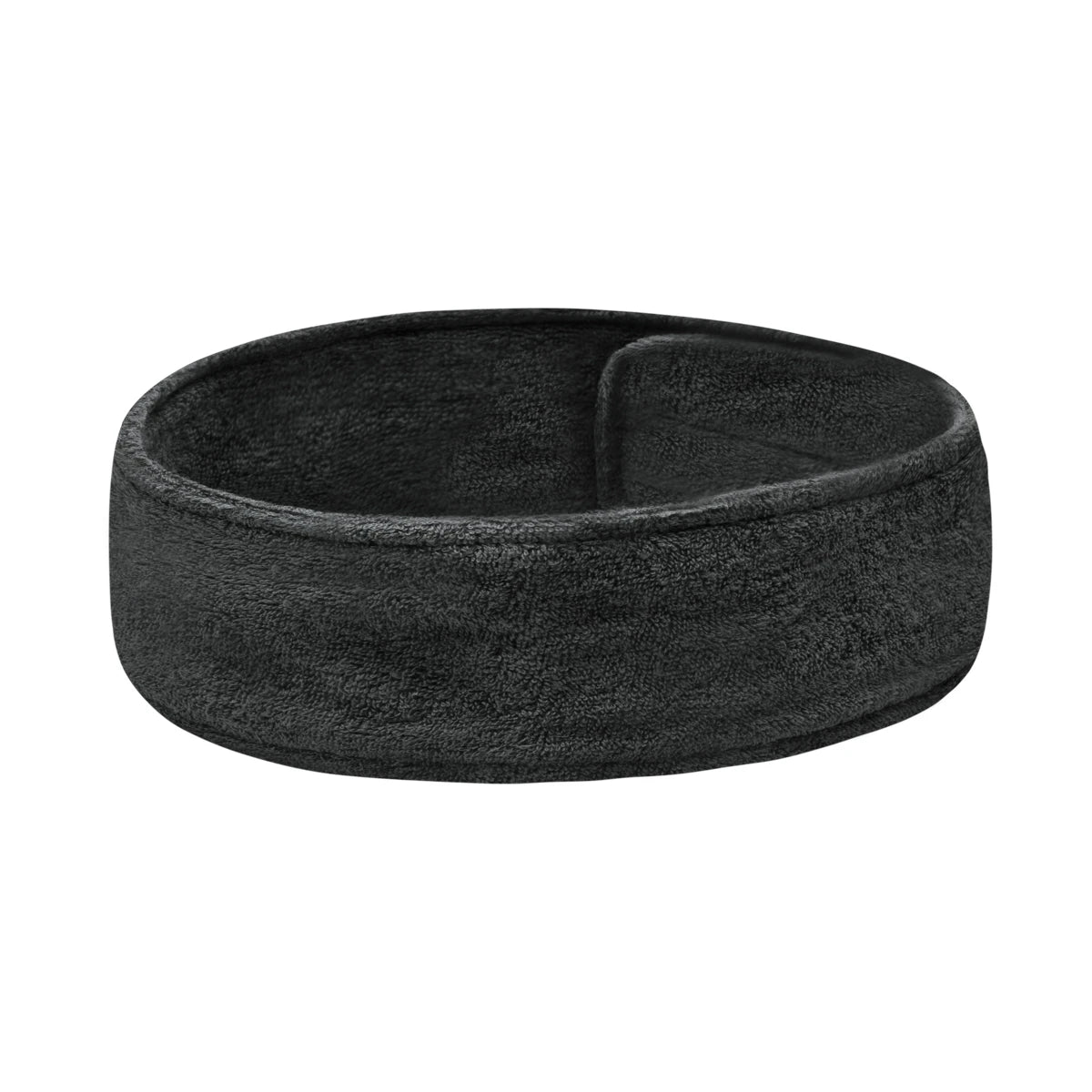 Terry cloth headband, graphite